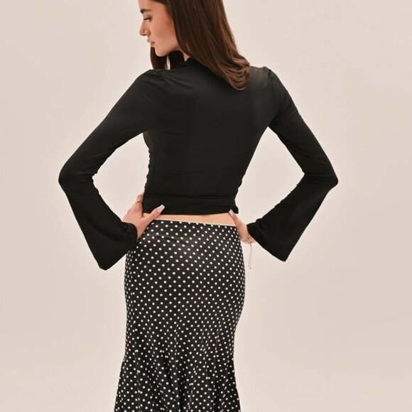 Zeia midi skirt - polka dots - Picture 3 of 6